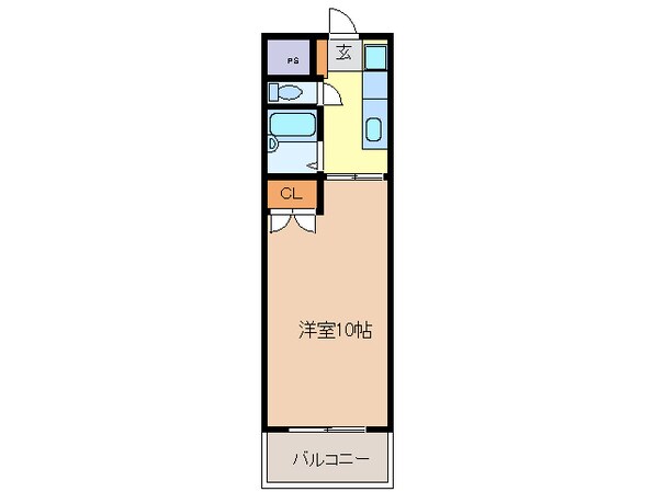日永駅 徒歩9分 1階の物件間取画像